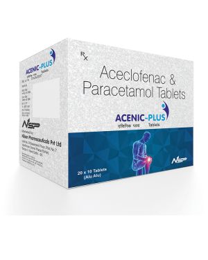 Aceclofenac 100mg paracetamol 325mg