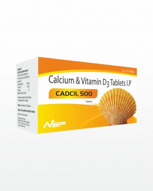 CALCIUM 500MG, VITAMIN 03 250MG